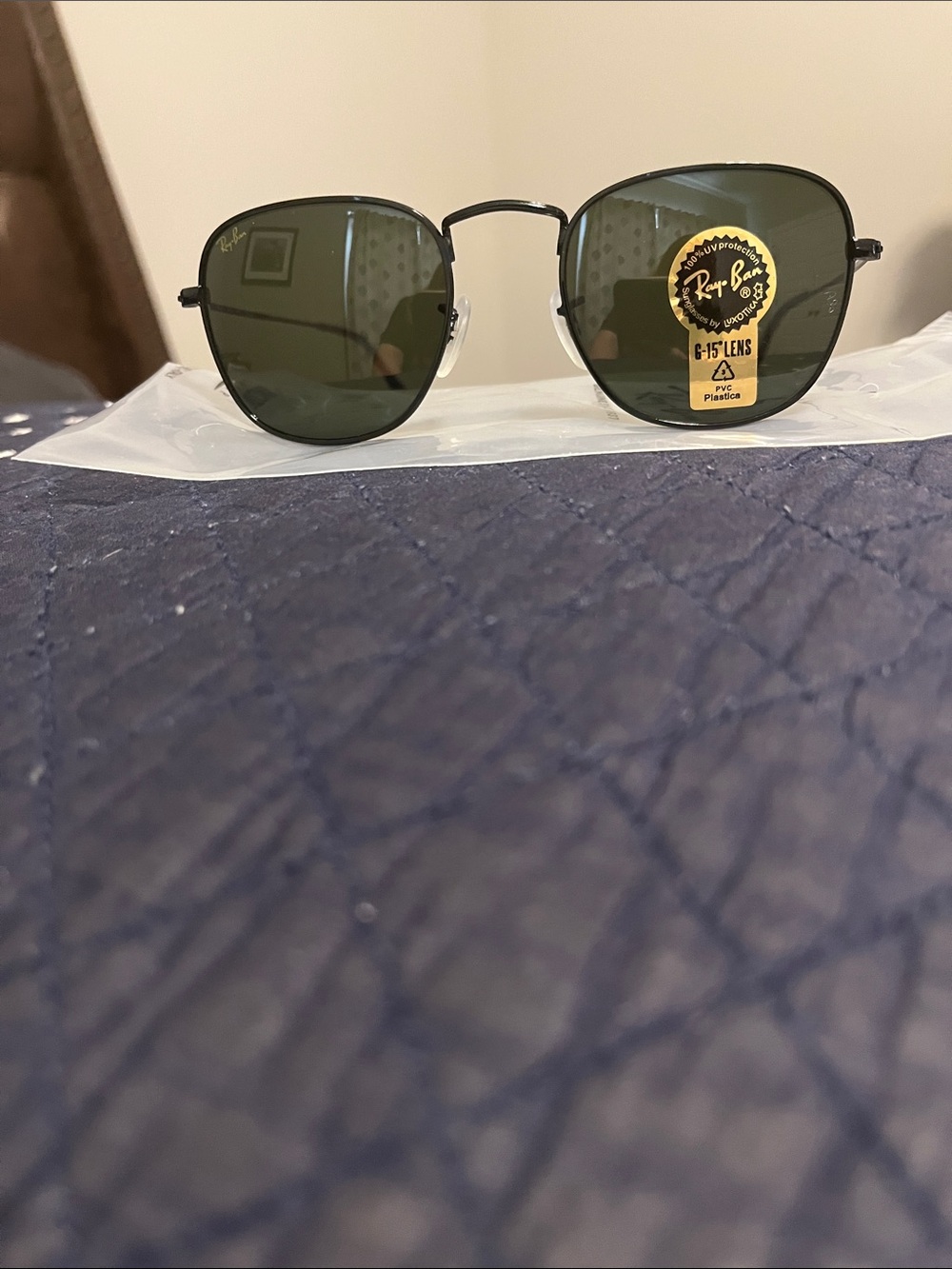 Ray-Ban G-15 Lens Black Metal Frame Sunglasses